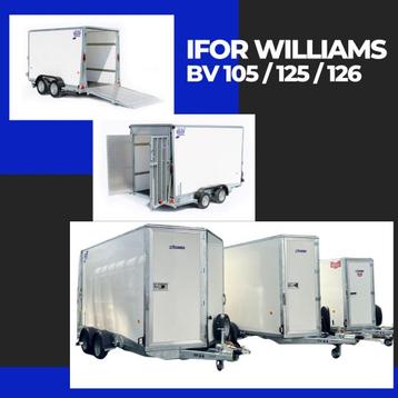 Ifor Williams BV Remorque fourgon/Gesloten aanhangwagen