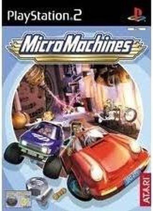 Micro Machines (Buitenlands Doosje) (PS2 Games), Games en Spelcomputers, Games | Sony PlayStation 2, Zo goed als nieuw, Ophalen of Verzenden