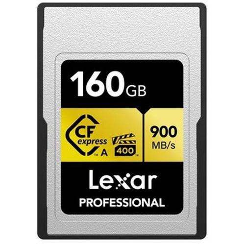 Lexar 160GB CFexpress Pro Type A Gold 900Mb/s, TV, Hi-fi & Vidéo, Photo | Cartes mémoire, Enlèvement ou Envoi