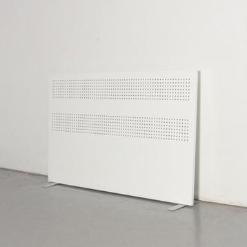 Officenow akoestische scheidingswand, wit, 120 x 200 cm