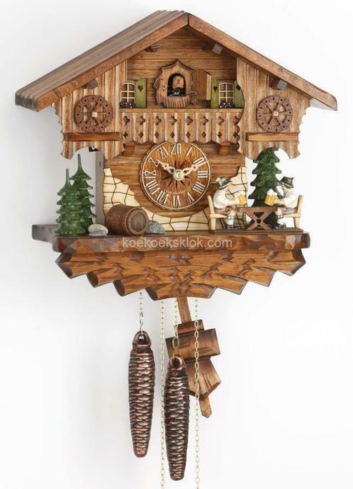 Houten koekoeksklok | Unieke houten koekoeksklokken, Antiquités & Art, Antiquités | Horloges, Envoi
