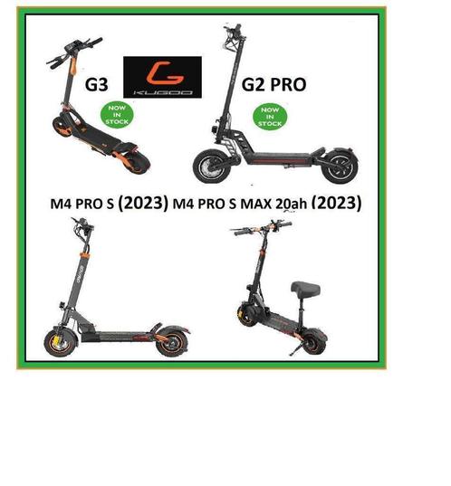 Kugoo / Ienyride M4 PRO S (2023) M4 PRO S MAX / G2 / G3 /, Fietsen en Brommers, Steps, Elektrische step (E-scooter), Nieuw, Ophalen of Verzenden