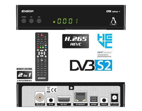 Edision OS Nino+ DVB-S2, Télécoms, Émetteurs & Récepteurs, Enlèvement ou Envoi