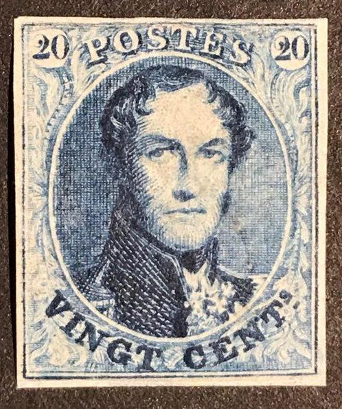 Belgique 1851 - MAIL FRIS avec LUXEMARGES - Léopold Ier :, Postzegels en Munten, Postzegels | Europa | België