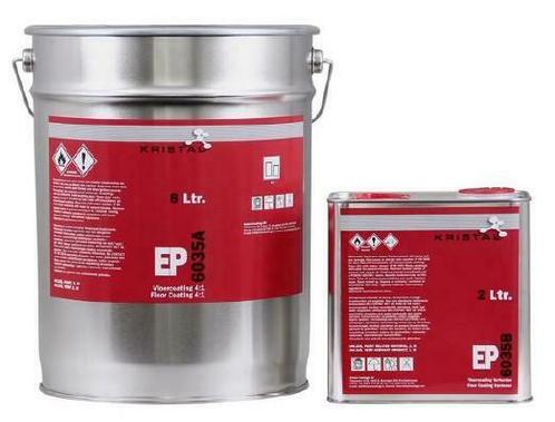 KRISTAL 2K EP epoxy vloercoating grijs voor o.a. garage, bet, Bricolage & Construction, Peinture, Vernis & Laque, Envoi