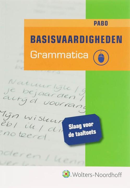 Basisvaardigheden Grammatica 9789001800598, Livres, Livres scolaires, Envoi