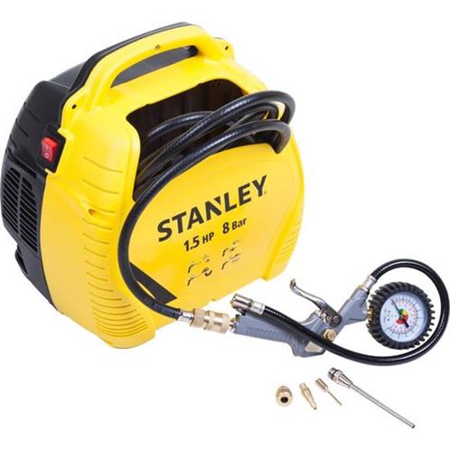 Stanley - Air Kit Luchtcompressor - 8 bar - Olievrij, Bricolage & Construction, Compresseurs, Envoi