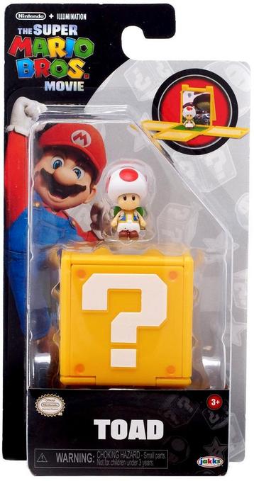 The super Mario bros. movie 1-inch mini figure Toad