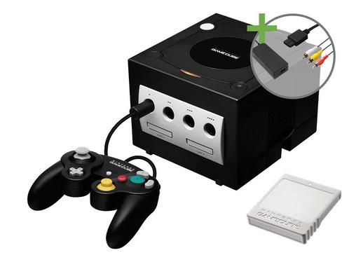 Nintendo Gamecube Starter Pack - Black Edition, Consoles de jeu & Jeux vidéo, Consoles de jeu | Nintendo GameCube, Envoi