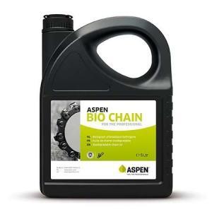 Aspen bio chain kettingolie smeermiddel 5 liter bidon, Zakelijke goederen, Machines en Bouw | Pompen en Compressoren