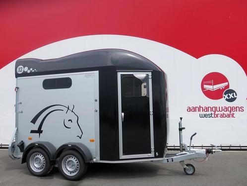 Nieuwe 2-paards paardentrailer op voorraad en gratis bezorgd, Animaux & Accessoires, Chevaux & Poneys | Semi-remorques & Remorques