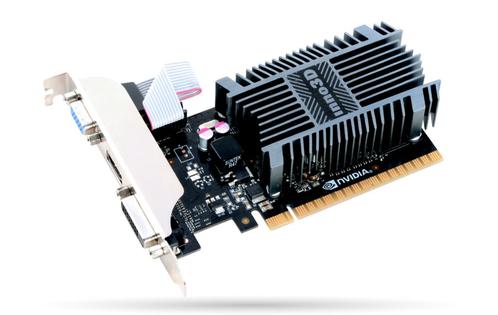 Inno3D GeForce GT 710 2GB SDDR3 LP - Videokaart - DVI-D,..., Informatique & Logiciels, Cartes vidéo, Enlèvement ou Envoi