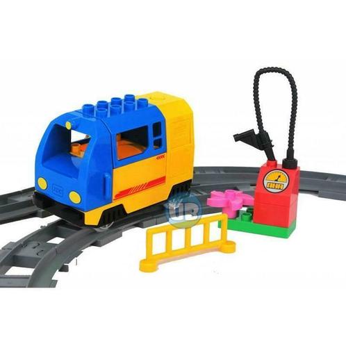Elektrische trein los locomotief -voor duplo - treinrails, Kinderen en Baby's, Speelgoed | Duplo en Lego, Complete set, Nieuw
