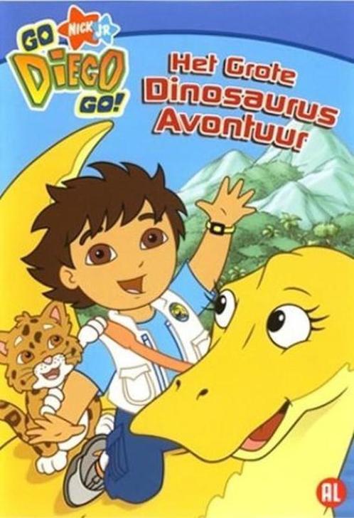 Go Diego Go het grote dinosaurus avontuur (dvd tweedehands, CD & DVD, DVD | Action, Enlèvement ou Envoi