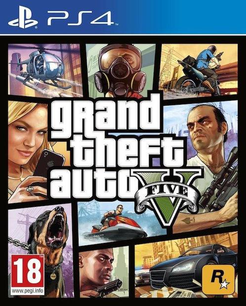 Grand Theft Auto V (GTA 5) (PS4 Games), Consoles de jeu & Jeux vidéo, Jeux | Sony PlayStation 4, Enlèvement ou Envoi