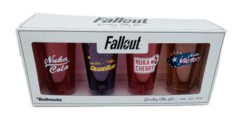 Fallout Nuka Cola Set van 4 Glazen