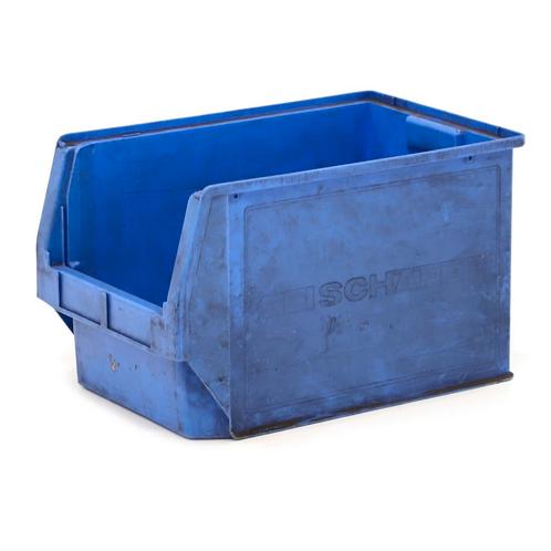 Magazijnbak kunststof  L: 500, B: 310, H: 300 (mm) blauw, Bricolage & Construction, Casiers & Boîtes, Enlèvement ou Envoi
