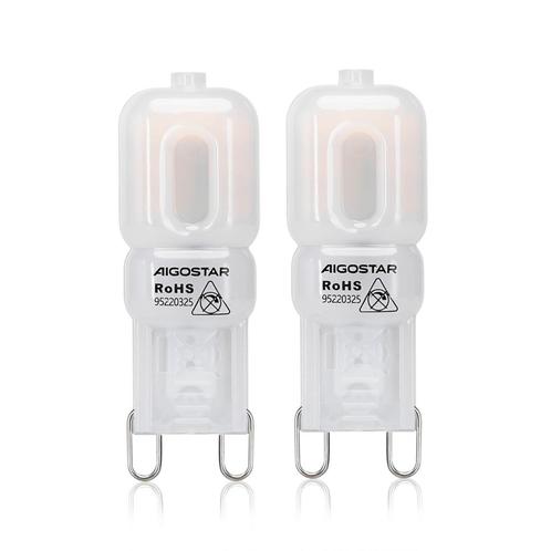 2 stuks - LED Lamp G9 - 2W - 3000K Warm Wit Licht - 170Lumen, Maison & Meubles, Lampes | Lampes en vrac, Envoi