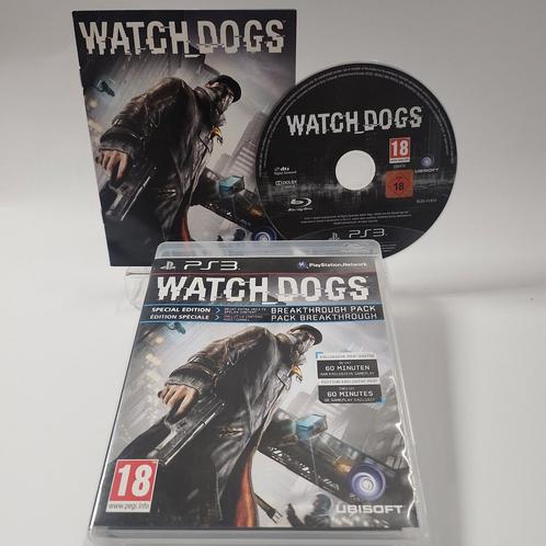 Watchdogs Special Edition Playstation 3, Consoles de jeu & Jeux vidéo, Jeux | Sony PlayStation 3, Enlèvement ou Envoi