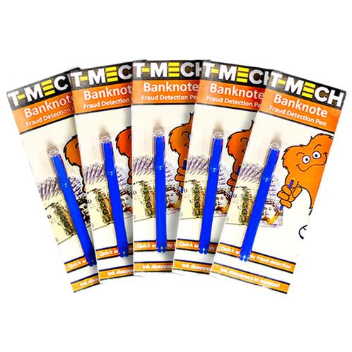 T-Mech Geld Controle Pennen (5-pack), Articles professionnels, Aménagement de Bureau & Magasin | Caisses & Systèmes de paiement
