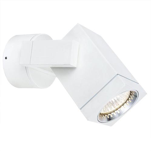 Wandlampen Cubic Muurlamp Wit met LED Binnenverlichting, Huis en Inrichting, Lampen | Wandlampen, Verzenden