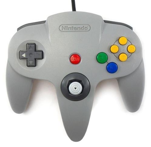 Nintendo 64 Controller Grijs Origineel (N64 Accessoires), Consoles de jeu & Jeux vidéo, Consoles de jeu | Nintendo 64, Enlèvement ou Envoi
