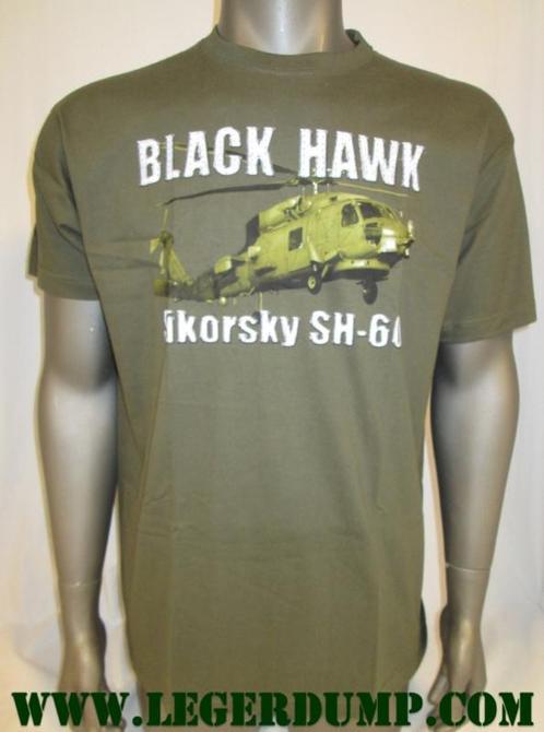 T-shirt groen black hawk (T-shirts, Kleding), Kleding | Heren, T-shirts, Nieuw, Verzenden