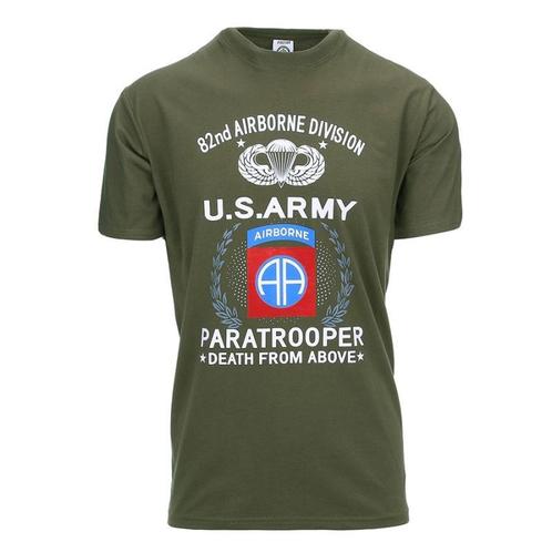 T-shirt U.S Army paratrooper 82ND (T-shirts, Kleding), Kleding | Heren, T-shirts, Nieuw, Verzenden