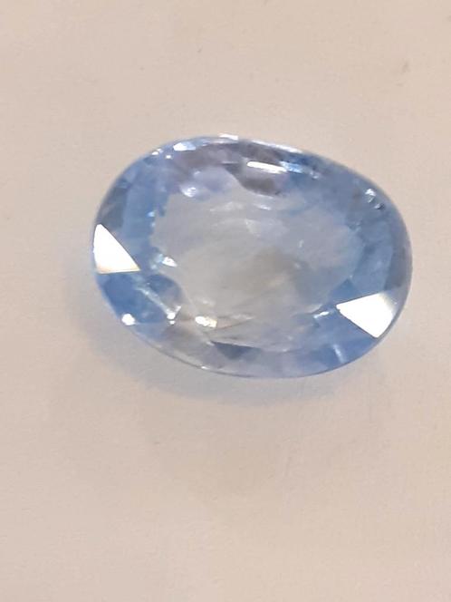 Blue heated Sapphire Ceylon, 1.54ct, natural, seller certifi, Bijoux, Sacs & Beauté, Pierres précieuses, Envoi