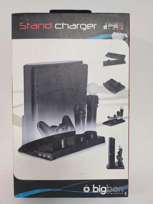 NIEUW BigBen Stand Charger Geseald Playstation 3 Slim, Consoles de jeu & Jeux vidéo, Consoles de jeu | Sony PlayStation 3, Enlèvement ou Envoi