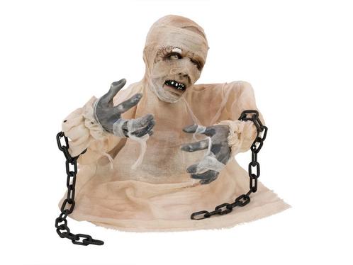 Halloween Groundbreaker-mummie, geanimeerd 40 cm, TV, Hi-fi & Vidéo, Câbles audio & Câbles de télévision