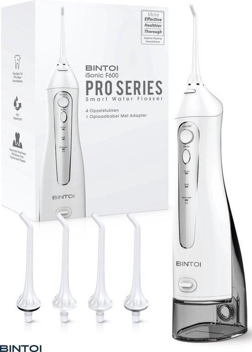 Bintoi® iSonic Pro Series F600 - Waterflosser - Flosappar.., Handtassen en Accessoires, Uiterlijk | Cosmetica en Make-up, Nieuw