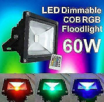 Waterproof LED bouwlamp RGB - 60W - Dimbaar +GEHEUGENFUNCTIE, Articles professionnels, Stock & Retail | Stocks, Enlèvement ou Envoi