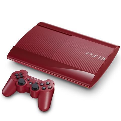 Playstation 3 Super Slim Rood 12GB + Controller, Consoles de jeu & Jeux vidéo, Consoles de jeu | Sony PlayStation 3, Enlèvement ou Envoi