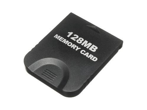 Nieuwe Gamecube Memory Card 128MB - Zwart, Games en Spelcomputers, Spelcomputers | Nintendo GameCube, Verzenden