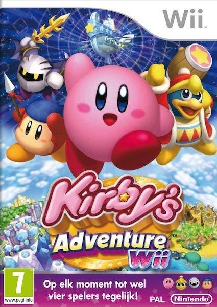 Kirbys Adventure Wii (Wii Games), Games en Spelcomputers, Games | Nintendo Wii, Zo goed als nieuw, Ophalen of Verzenden