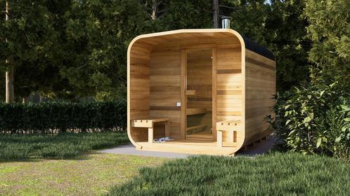 Sauna cubique FinnWald, modèle unique découvrez-le maintenan, Sport en Fitness, Sauna, Fins of Traditioneel, Complete sauna, Nieuw