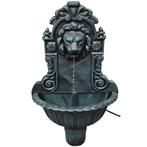 vidaXL Fontaine murale Design de tête de lion, Jardin & Terrasse, Verzenden, Neuf