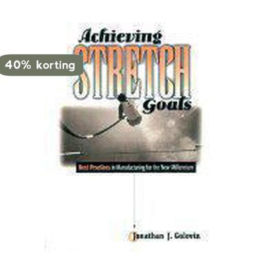 Achieving Stretch Goals 9780133769975 Jonathan Golovin, Boeken, Taal | Engels, Gelezen, Verzenden