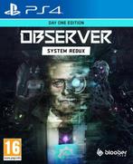 Observer System Redux-Day One Edition (PlayStation 4), Games en Spelcomputers, Ophalen of Verzenden, Nieuw
