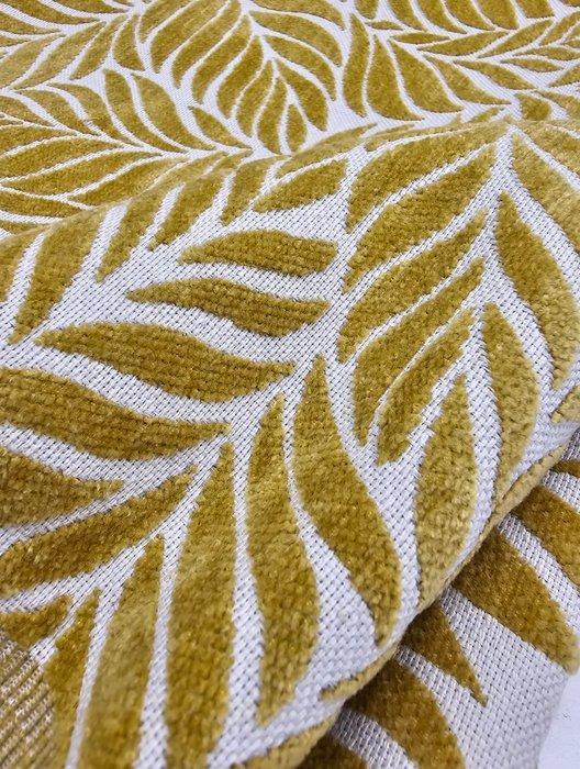 Geen veiling! Jacquard goudgeel fluweelachtig Art, Antiek en Kunst, Kunst | Designobjecten