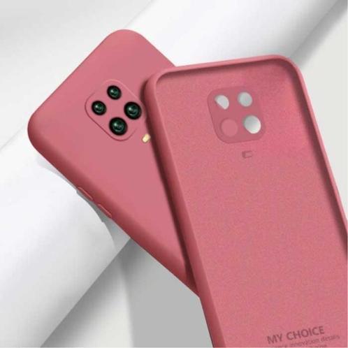 Xiaomi Redmi Note 10S Square Silicone Hoesje - Zachte Matte, Télécoms, Téléphonie mobile | Housses, Coques & Façades | Marques Autre