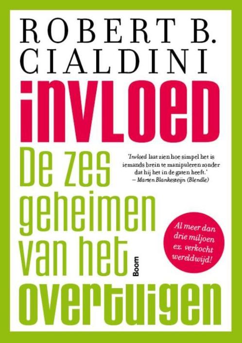 Invloed 9789024404728 Robert B. Cialdini, Boeken, Economie, Management en Marketing, Gelezen, Verzenden