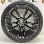 Porsche 992 20/21inch Classic Titanium met banden, Autos : Pièces & Accessoires, Pneus & Jantes, Ophalen, Banden en Velgen