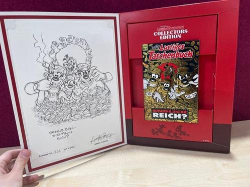 Lustiges Taschenbuch - Collectors Edition 4 - Signed Sketch, Boeken, Stripverhalen