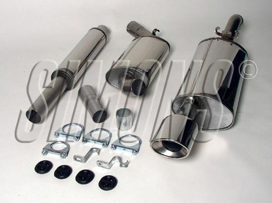 Simons uitlaatsysteem vanaf katalysator: RVS | Volkswagen Co, Autos : Pièces & Accessoires, Systèmes d'échappement, Envoi