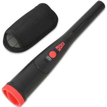 vidaXL Pinpointer metaaldetector zwart en rood beschikbaar voor biedingen