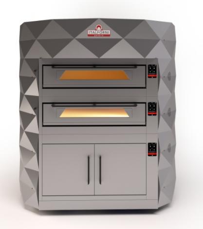 Modulaire Elektrische Pizza, Brood en Gebak Oven | 2 Kamers, Zakelijke goederen, Horeca | Keukenapparatuur, Nieuw in verpakking