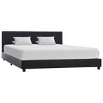 vidaXL Bedframe kunstleer zwart 140x200 cm, Verzenden, Nieuw