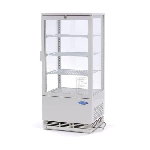 Vitrine réfrigérée - 78 L - 43 cm - blanc, Zakelijke goederen, Horeca | Keukenapparatuur, Verzenden